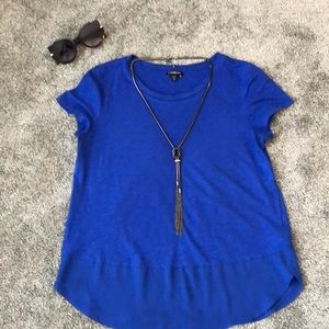 Express | Blue Short Sleeve